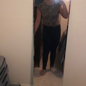 extra small cropped top